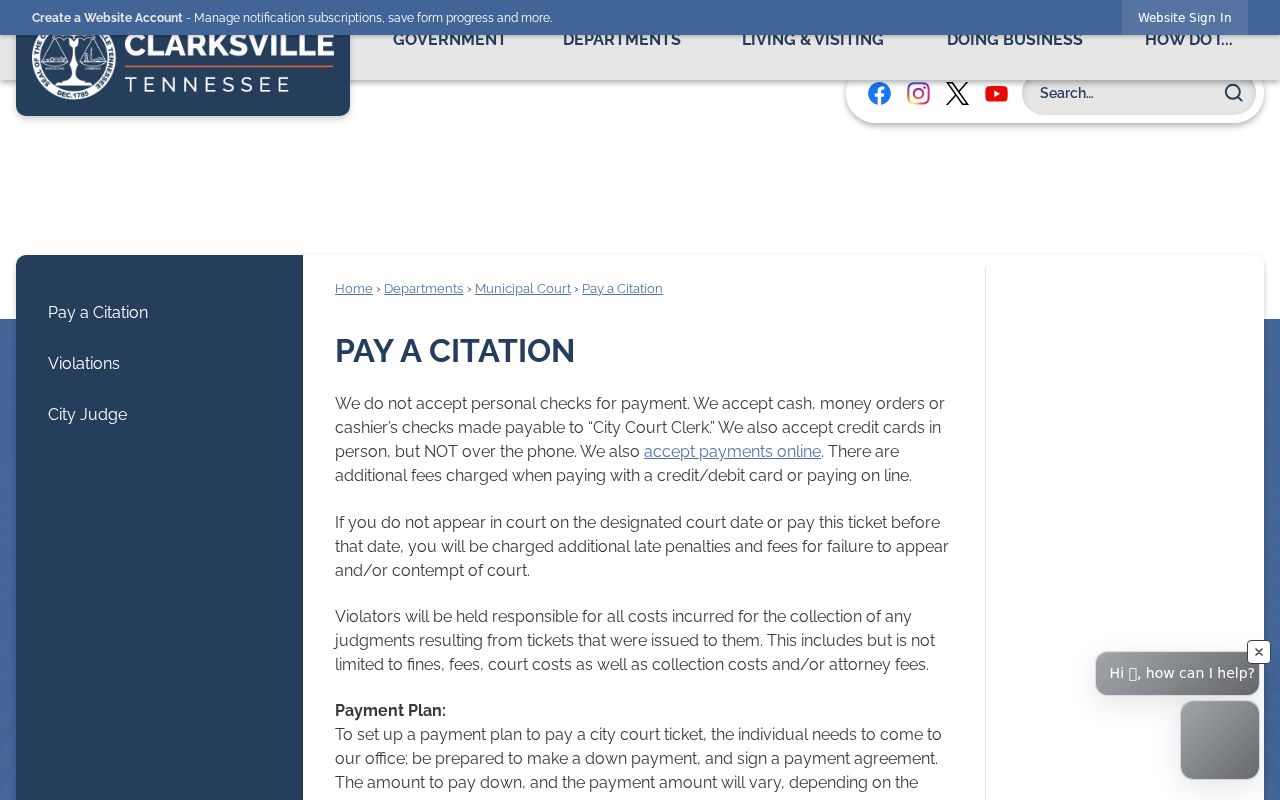 Montgomery County traffic warrant citation payment methods